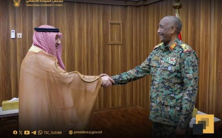 البرهان يلتقي نائب وزير الخارجية السعودي 