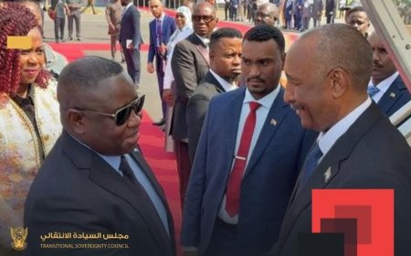البرهان يصل سيراليون 