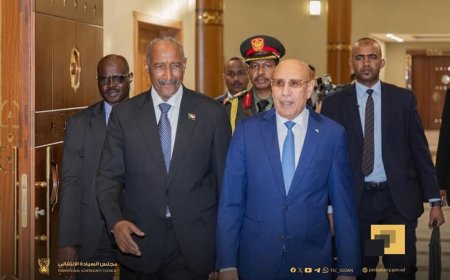 مبادرة موريتانية لإنهاء الحرب في السودان 