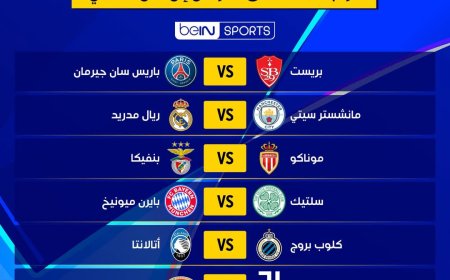 صدام ناري لرابع سنة على التوالي بين ريال مدريد ومانشستر سيتي في أبطال أوروبا   