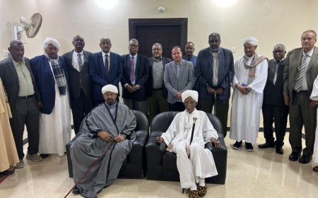 وفدٌ اتحادي رفيع يزور القنصل المصري ببورتسودان 