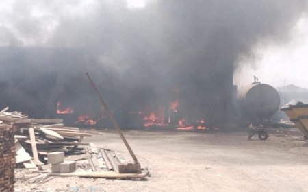حريق يلتهم المولدات الكهربائية لمستشفى الموانئ البحرية ببورتسودان
