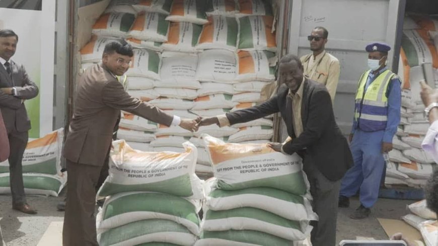 2000 طن من الأرز منحة هندية دعماً للشعب السوداني   