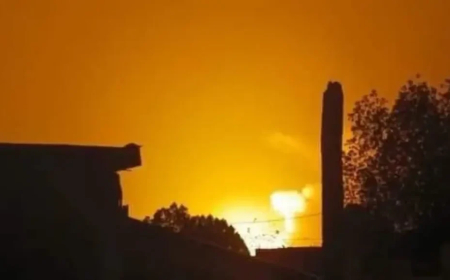حريق مفاجئ في مواقع تابع لشرطة البحر الأحمر 