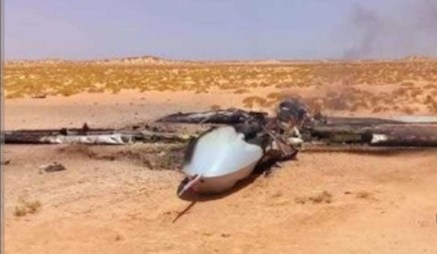 إسقاط مسيرة استراتيجية للمليشيا بالفاشر..