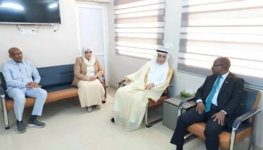 وزير العدل يلتقي السفير السعودي بالسودان 
