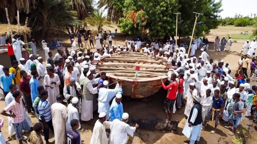 ارث من الاسلاف ..انزال مركب بمروراتي الى النيل 