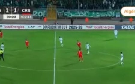 في الكونفدرالية..شباب بلوذداد الجزائري يفرض التعادل على المصري البورسعيدي 