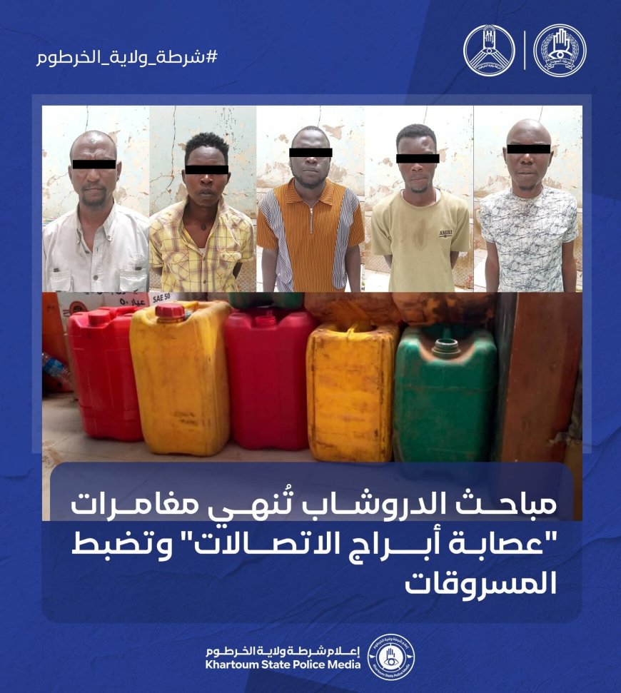 السلطات تُنهي مغامرات "عصابة أبراج الاتصالات" 