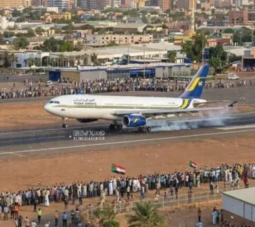 الطيران المدني: هبوط أكثر من 500 رحلة محلية ودولية في مطار الخرطوم