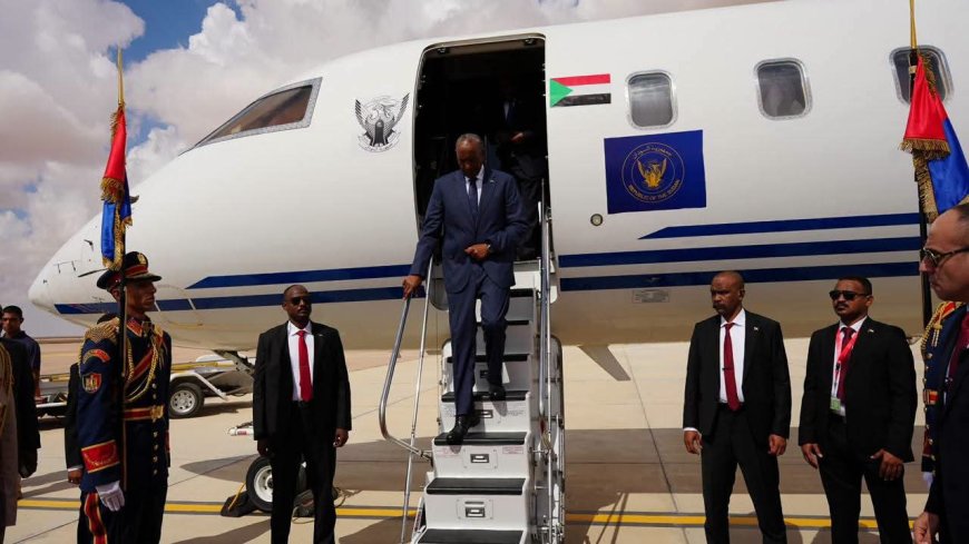البرهان يصل القاهرة 